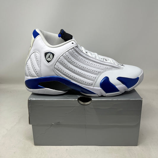 Jordan 14 Retro White Hyper Royal