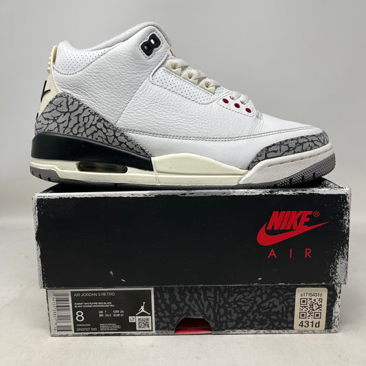 Jordan 3 Retro White Cement Reimagined Used