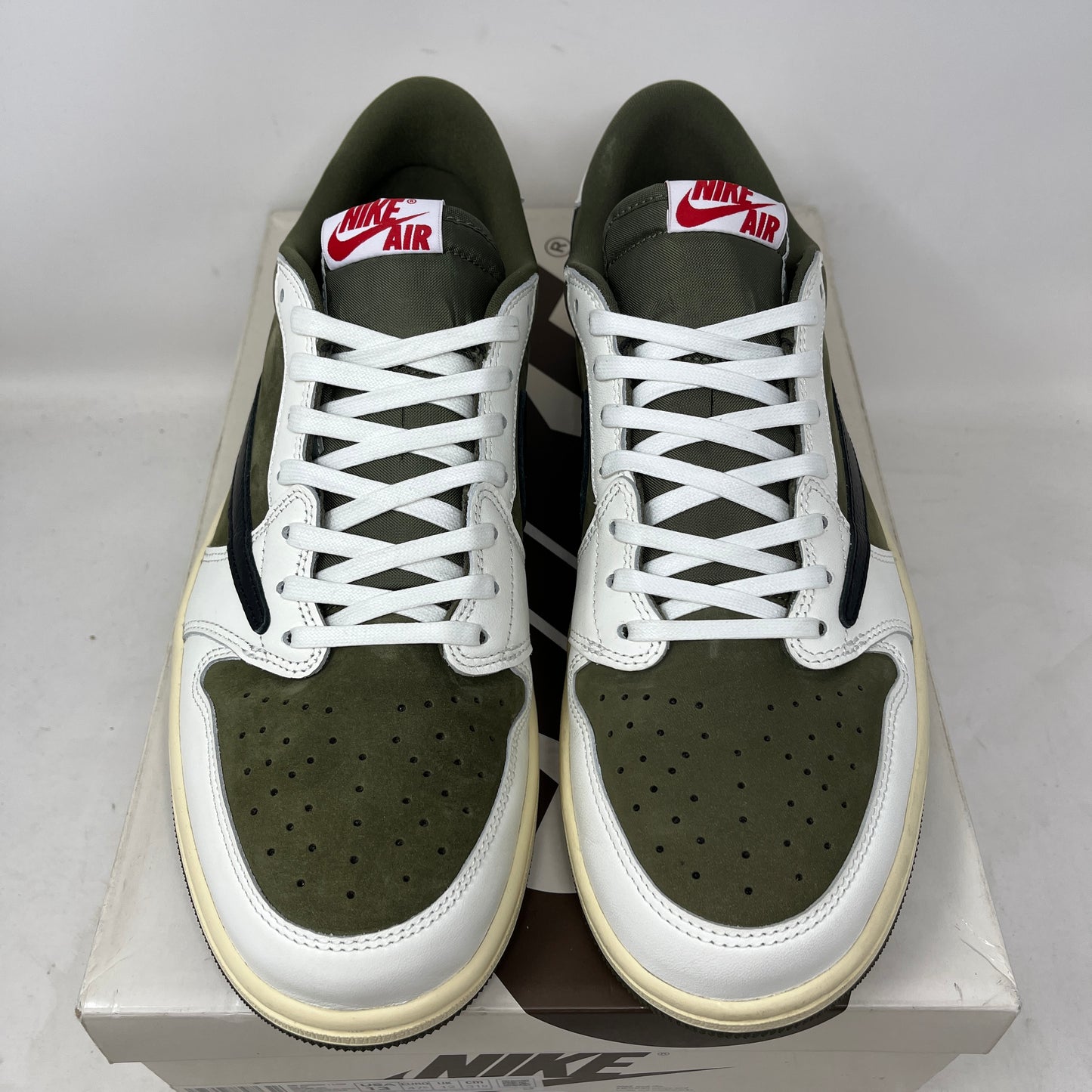 Jordan 1 Retro Low OG SP Travis Scott Medium Olive Used