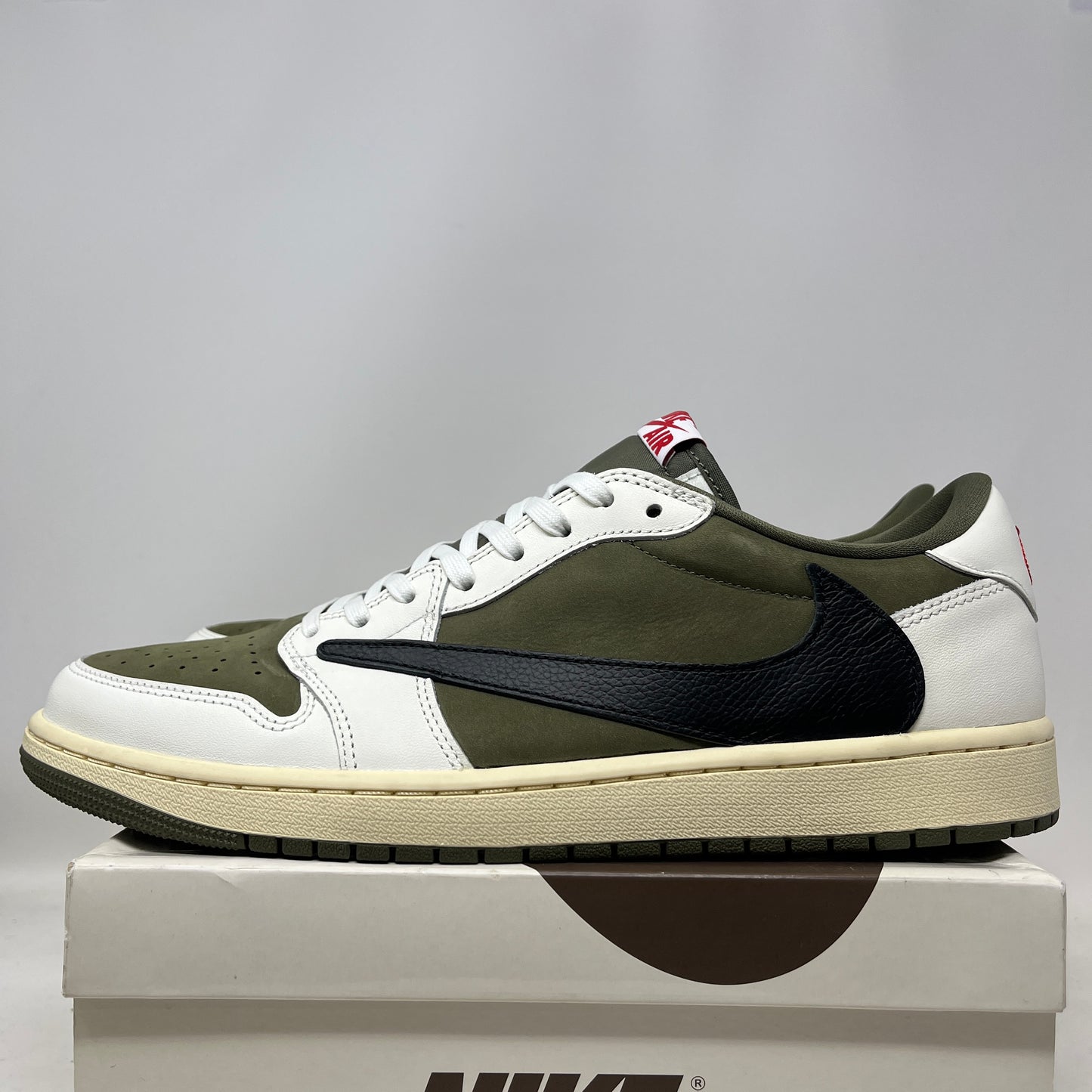 Jordan 1 Retro Low OG SP Travis Scott Medium Olive Used