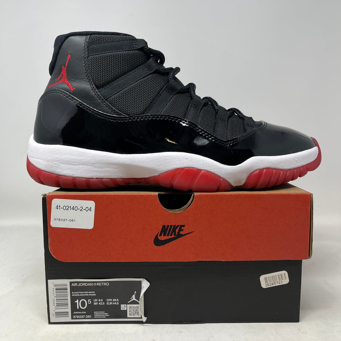 Jordan 11 Retro Playoffs Bred (2019) Used