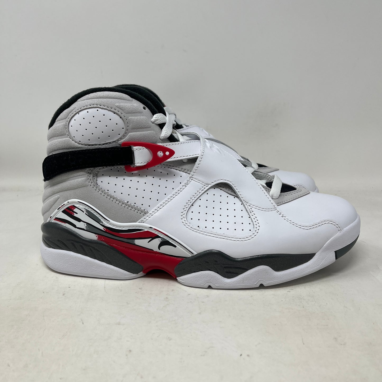 Jordan 8 Retro White True Red (2025) (No Box)