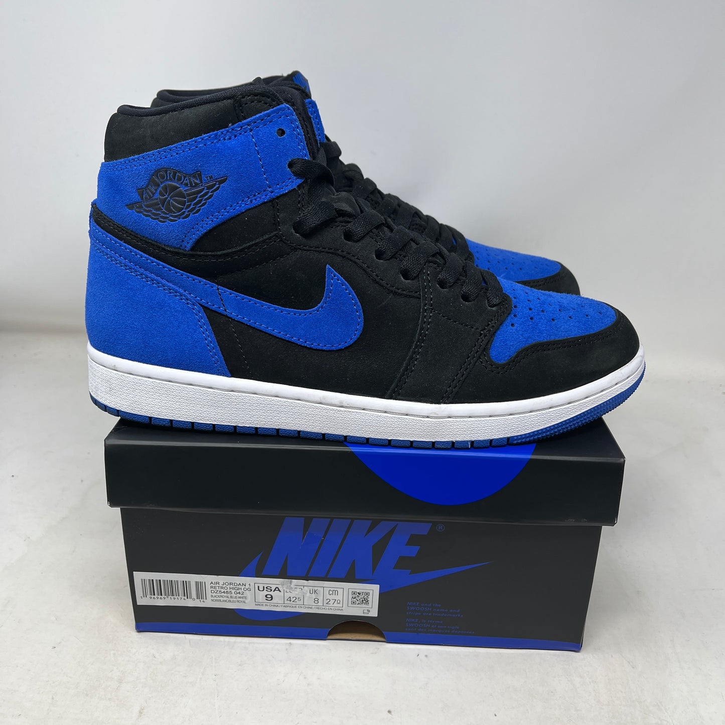 Jordan 1 Retro High OG Royal Reimagined Used