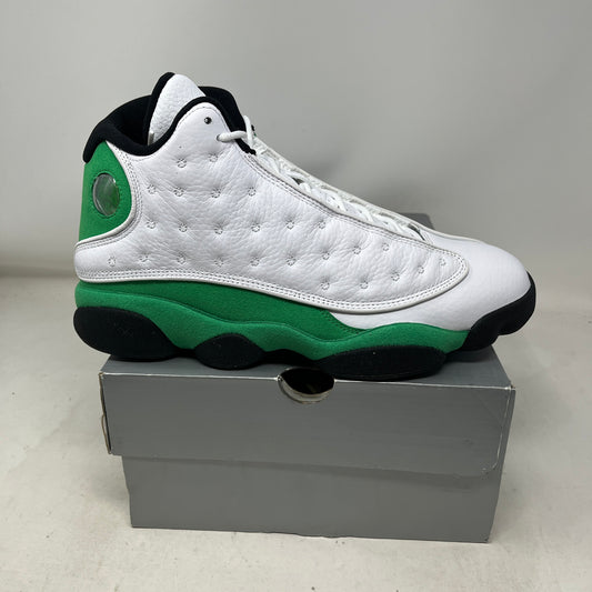 Jordan 13 Retro White Lucky Green