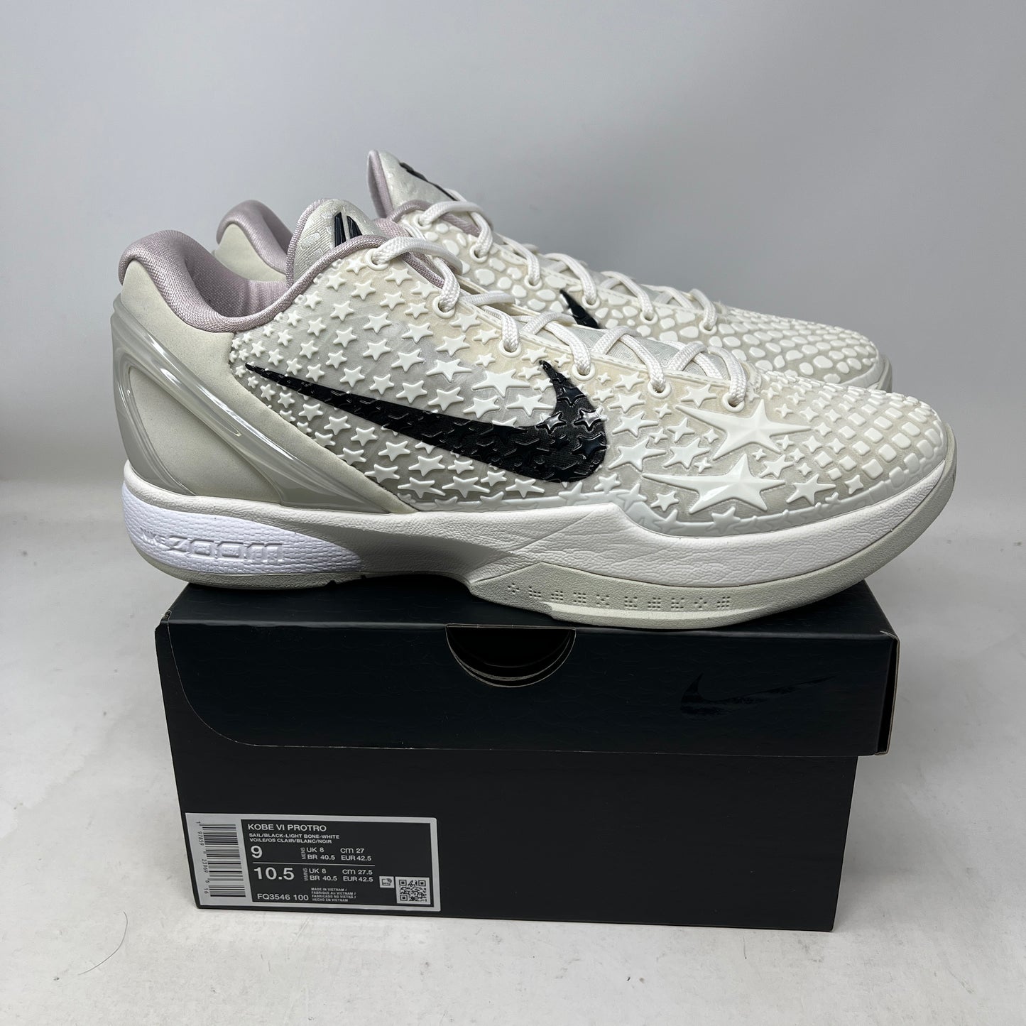 Nike Kobe 6 Protro Sail All-Star Used