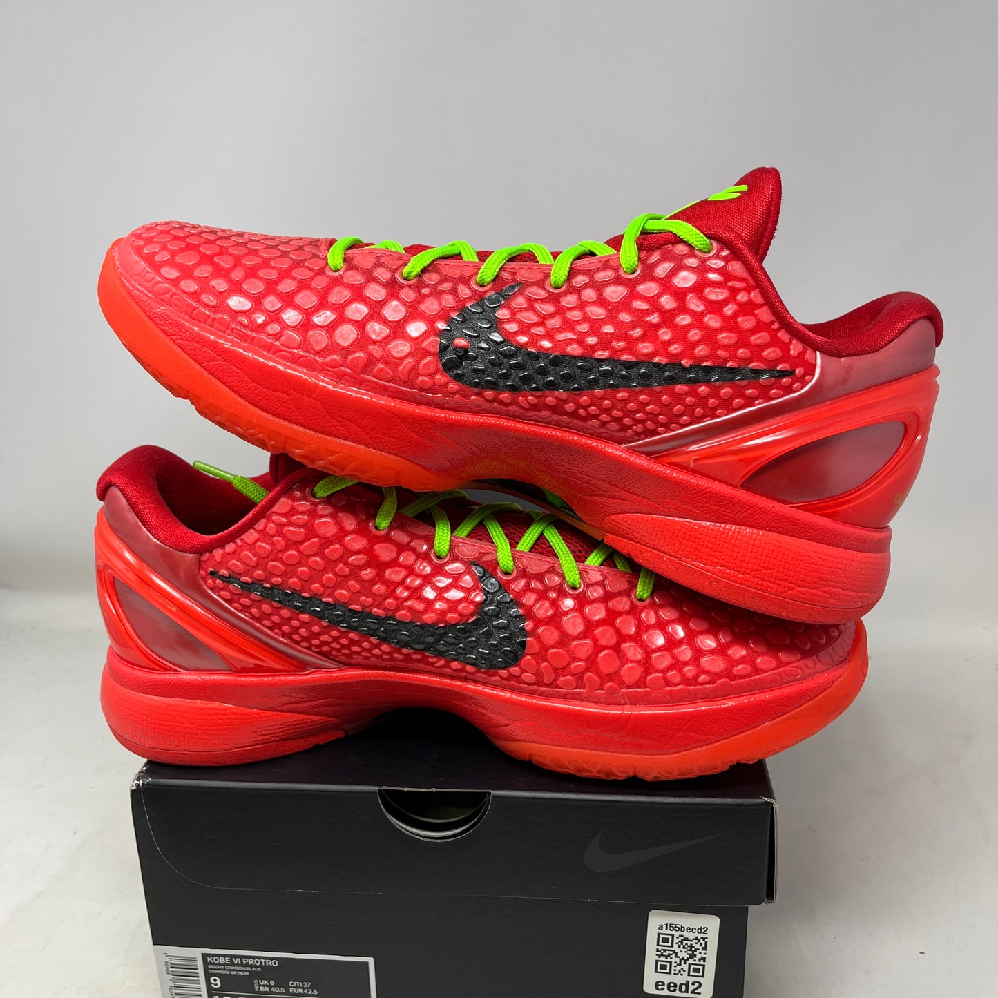 Nike Kobe 6 Protro Reverse Grinch Used