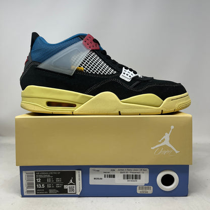 Jordan 4 Retro Union Off Noir Used