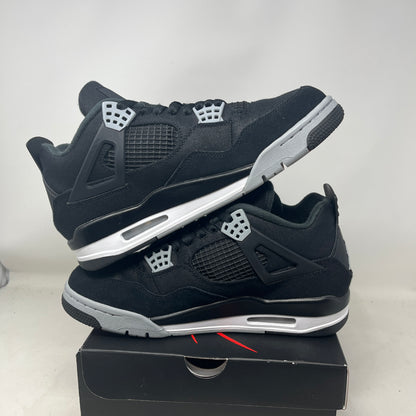 Jordan 4 Retro SE Black Canvas Used