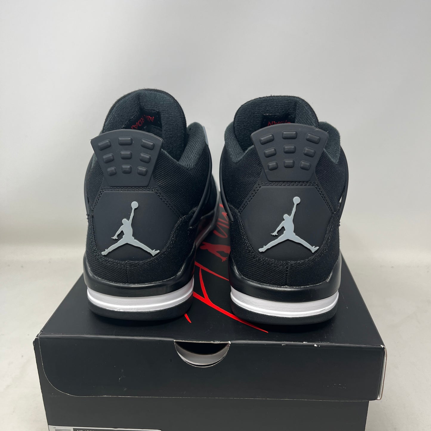 Jordan 4 Retro SE Black Canvas Used