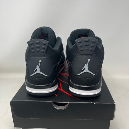 Jordan 4 Retro SE Black Canvas Used