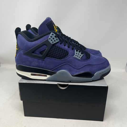 Jordan 4 Retro Lakers Used (Replacement Box)