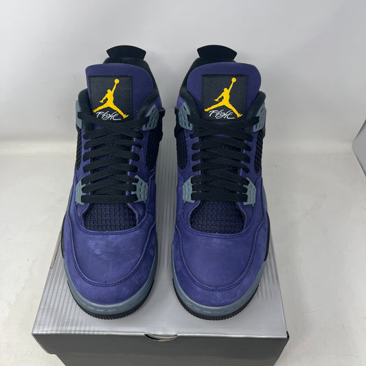 Jordan 4 Retro Lakers Used (Replacement Box)