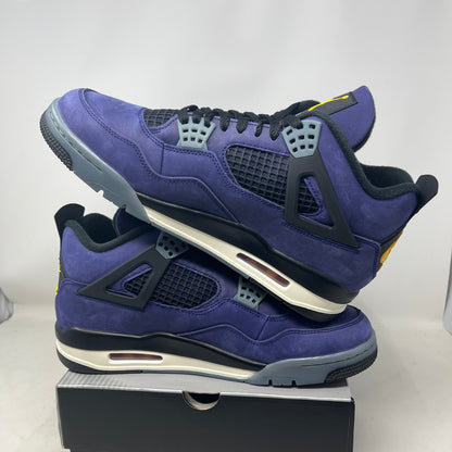 Jordan 4 Retro Lakers Used (Replacement Box)