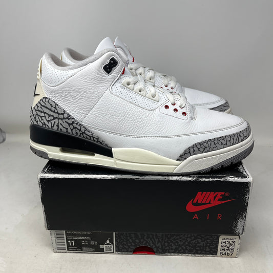 Jordan 3 Retro White Cement Reimagined Used