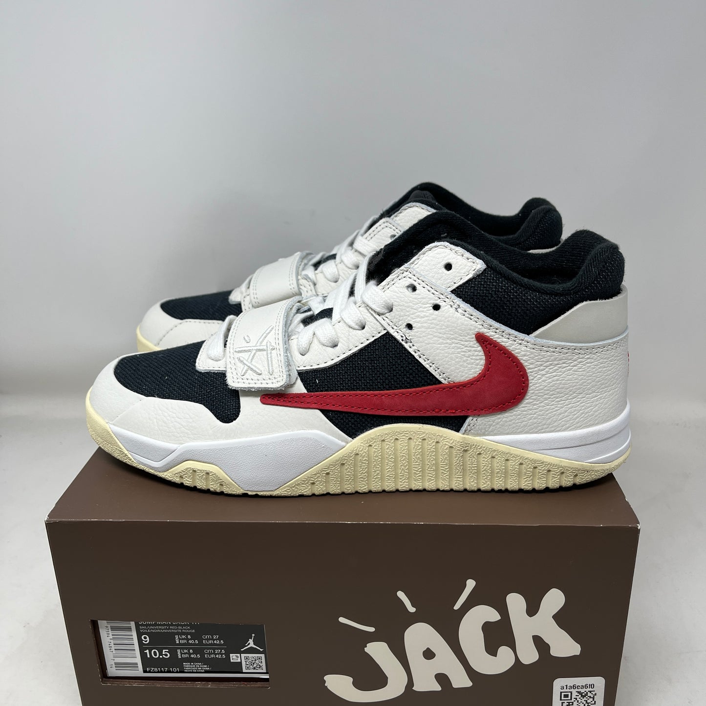 Jordan Jumpman Jack TR Travis Scott University Red Used