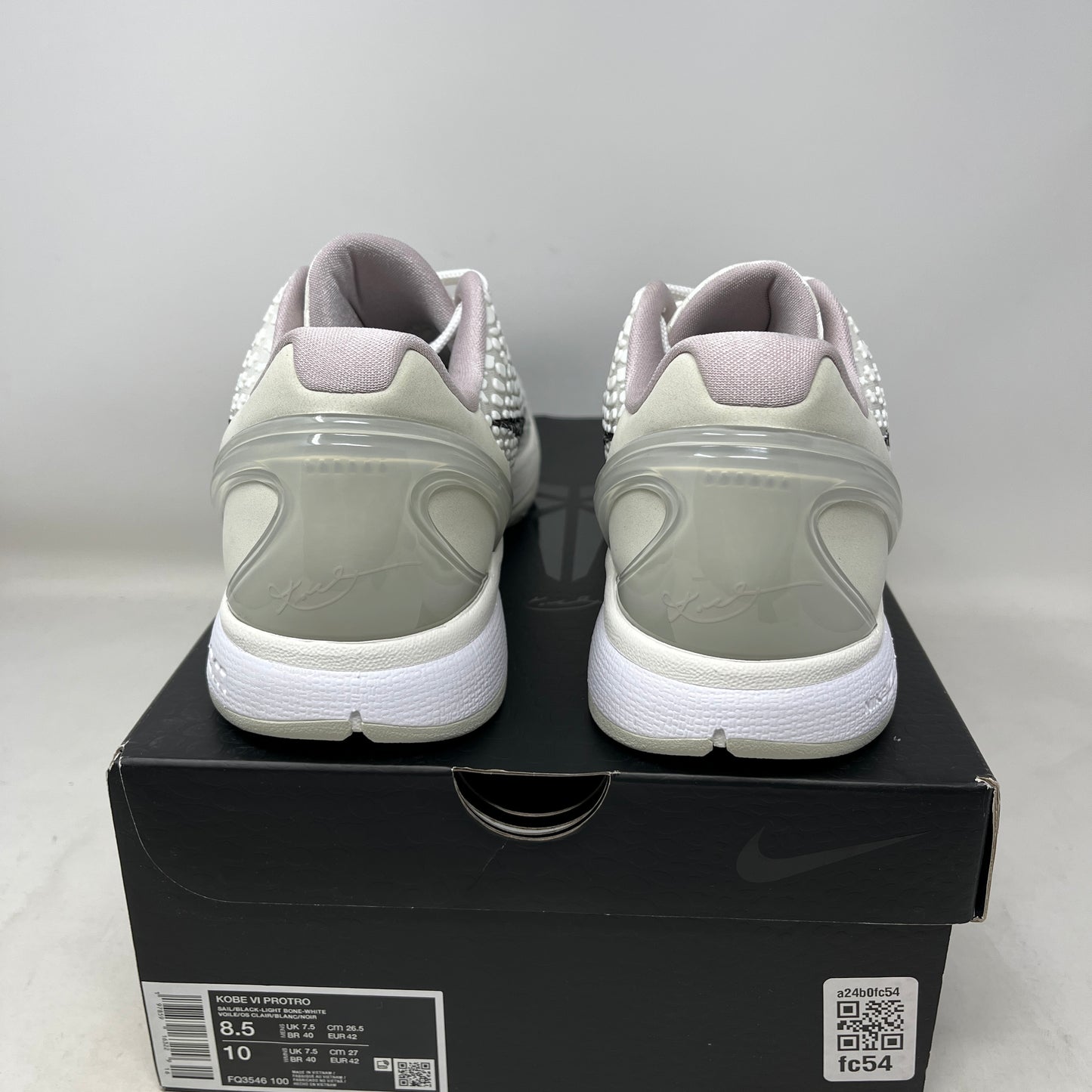 Nike Kobe 6 Protro Sail All-Star Tried On