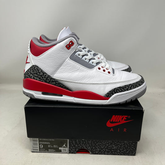 Jordan 3 Retro Fire Red (2022) Used