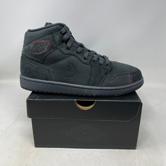 Jordan 1 Mid SE Craft Dark Smoke Red