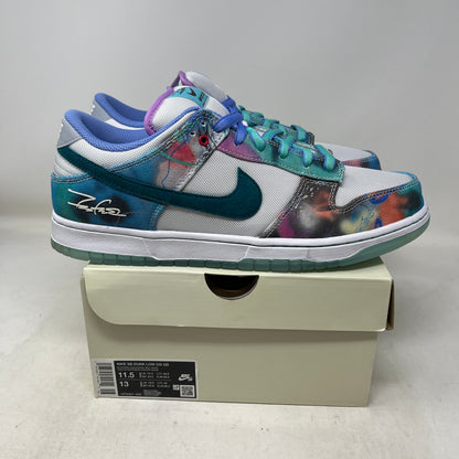 Nike SB Dunk Low Futura Laboratories Bleached Aqua Used