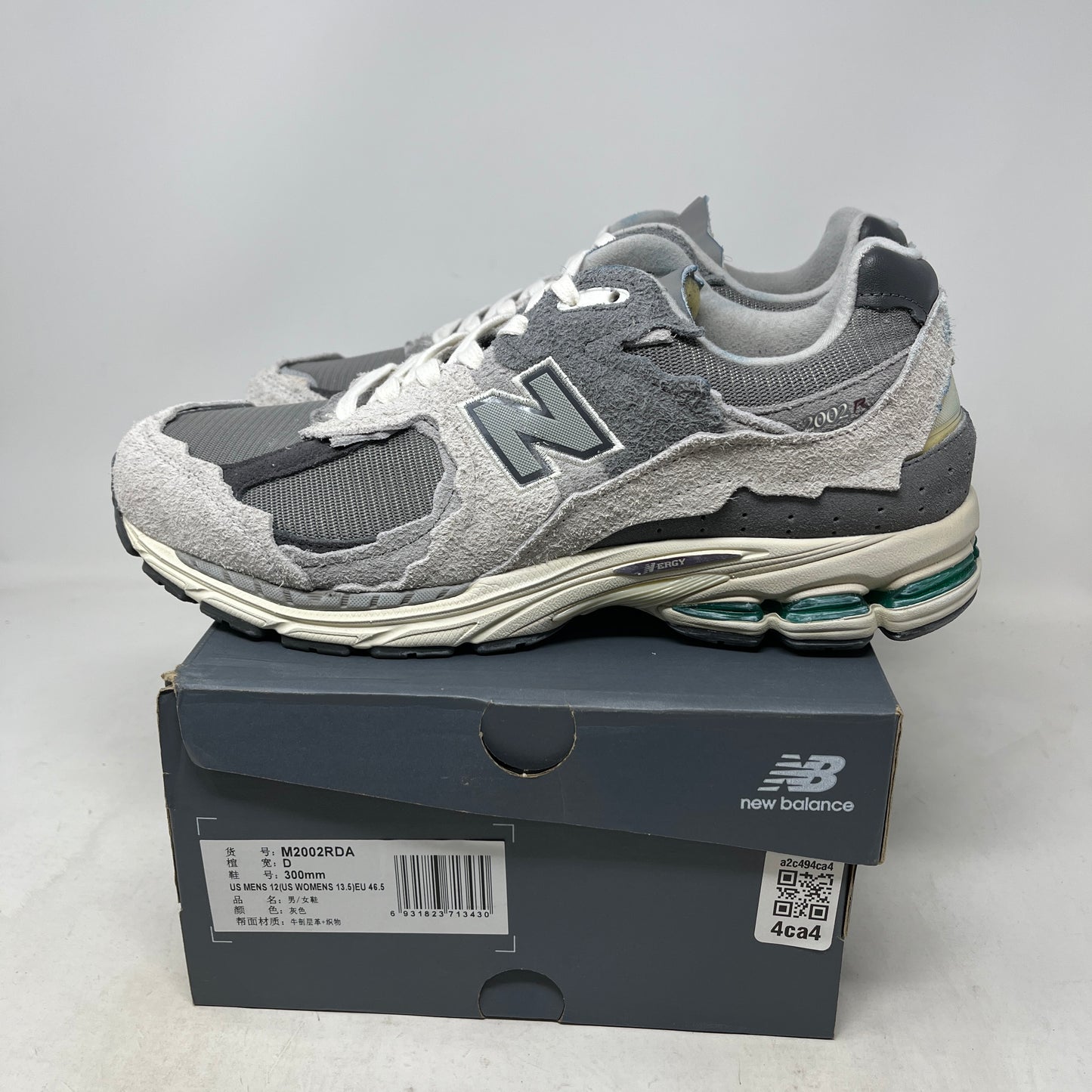 New Balance 2002R Protection Pack Rain Cloud Used