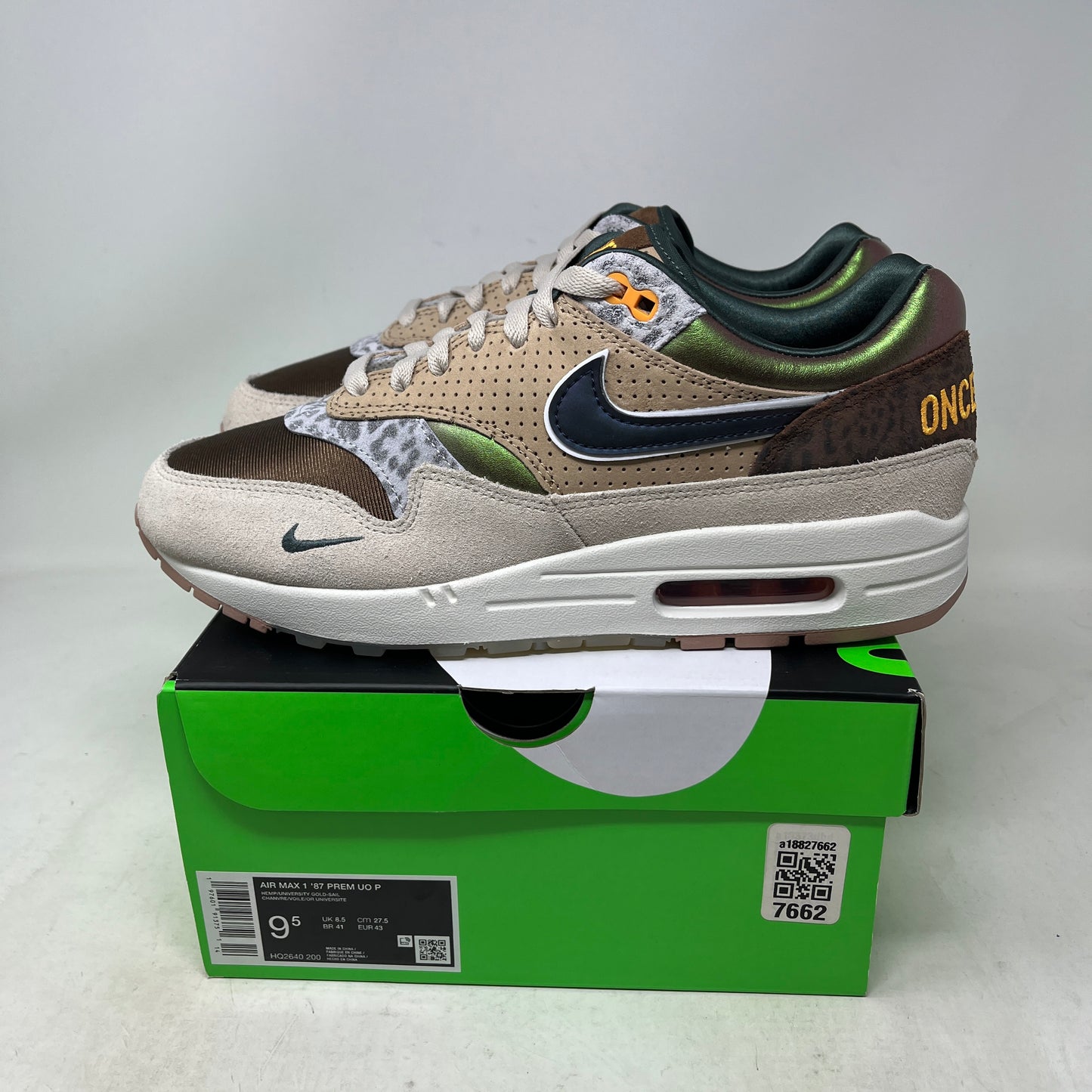 Nike Air Max 1 '87 Premium University of Oregon PE (2024) Used