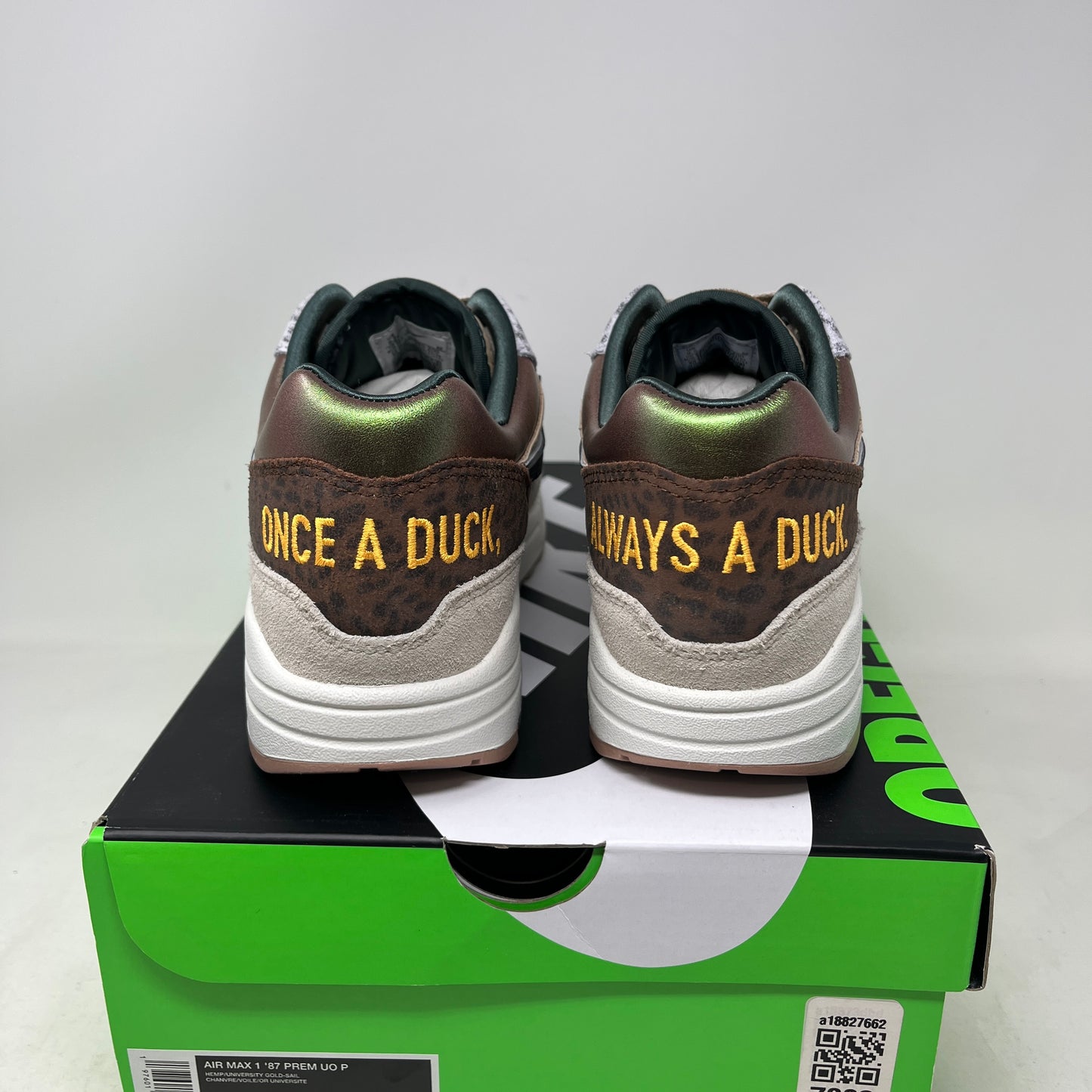 Nike Air Max 1 '87 Premium University of Oregon PE (2024) Used