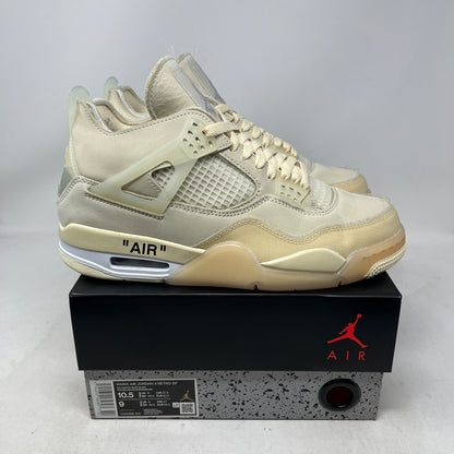 Jordan 4 Retro Off-White Sail (Women's) Used