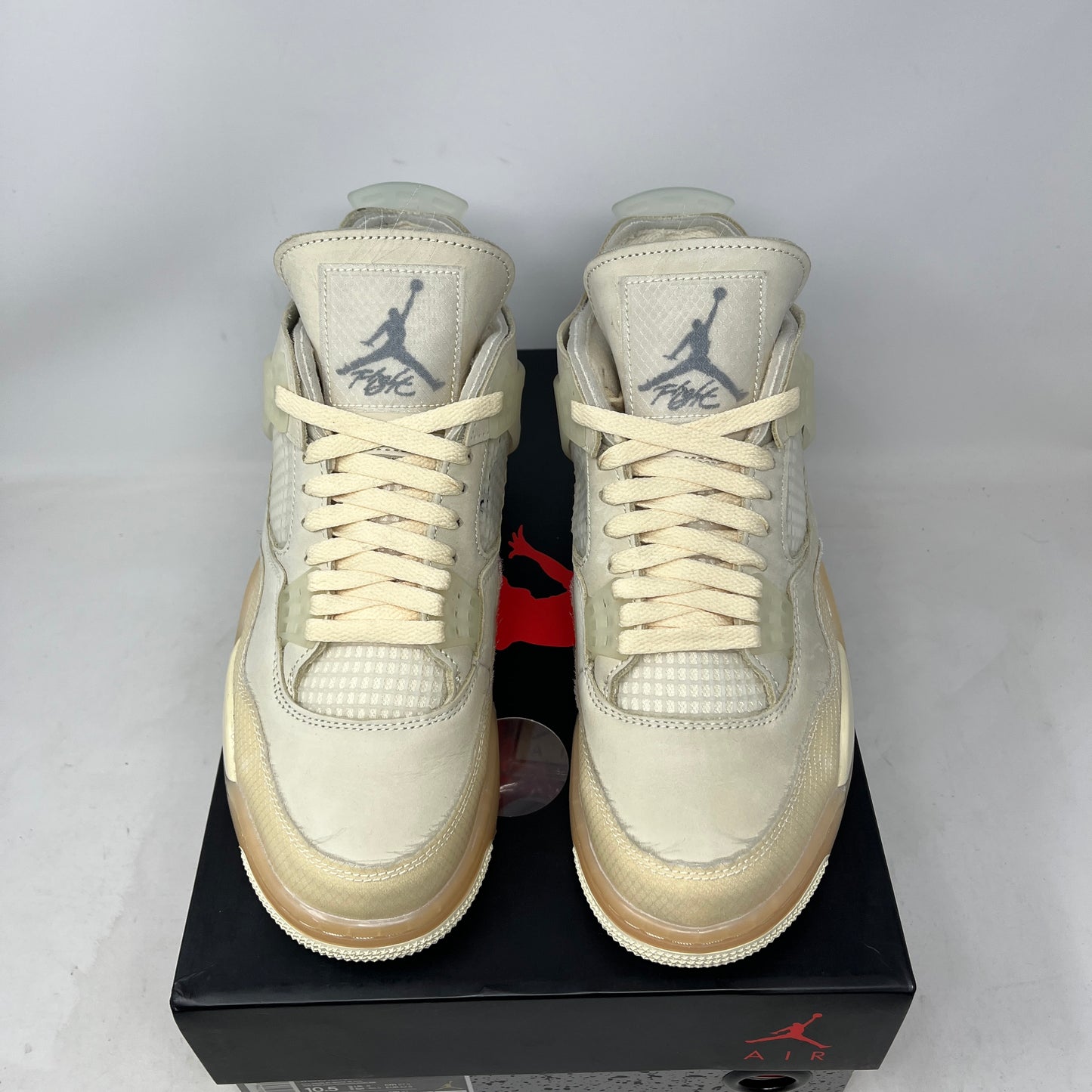 Jordan 4 Retro Off-White Sail (Women's) Used