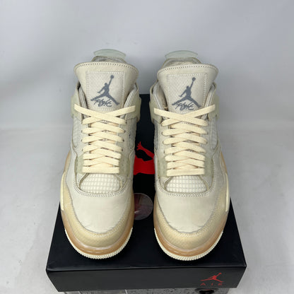 Jordan 4 Retro Off-White Sail (Women's) Used
