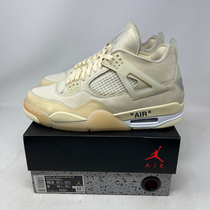 Jordan 4 Retro Off-White Sail (Women's) Used