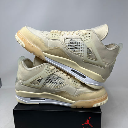 Jordan 4 Retro Off-White Sail (Women's) Used