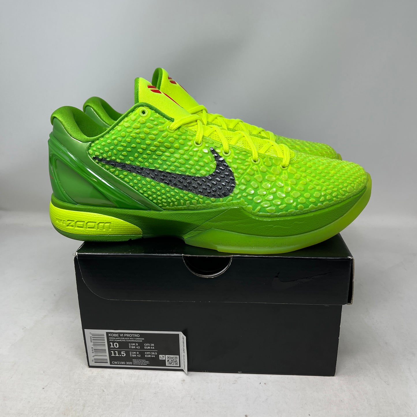 Nike Kobe 6 Protro Grinch (2020) Used