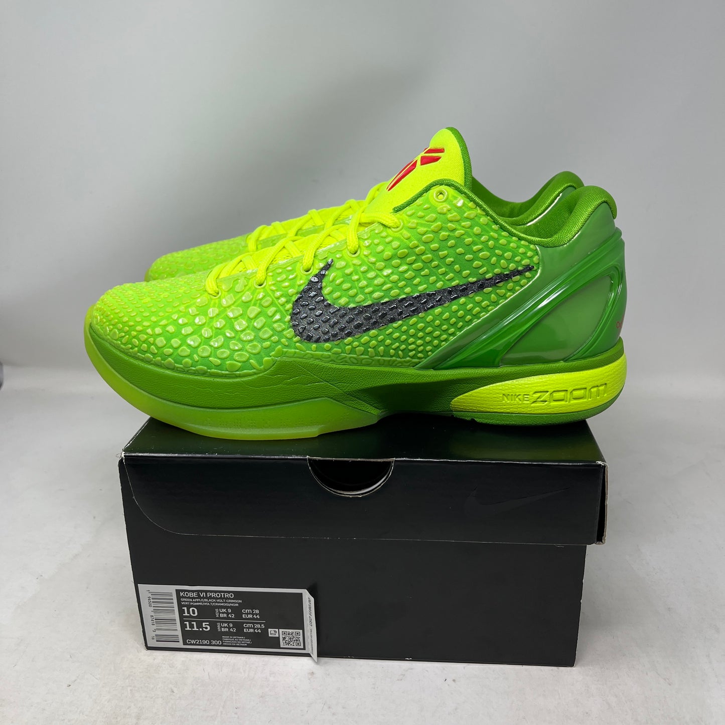 Nike Kobe 6 Protro Grinch (2020) Used