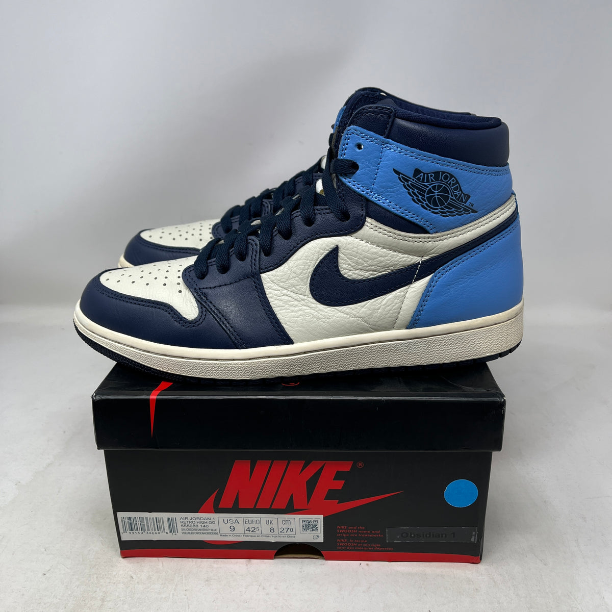Jordan 1 Retro High Obsidian Used