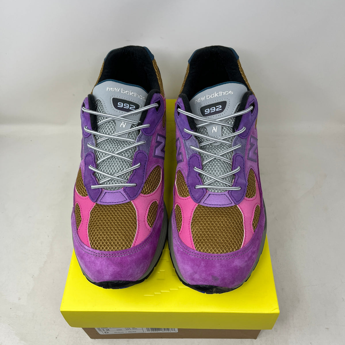 New Balance 992 MiUSA Action Bronson Digitalis Purpurea Used