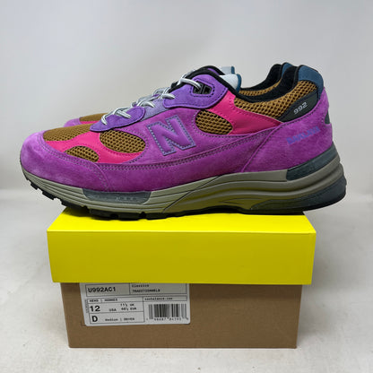 New Balance 992 MiUSA Action Bronson Digitalis Purpurea Used