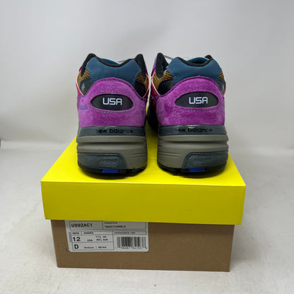 New Balance 992 MiUSA Action Bronson Digitalis Purpurea Used