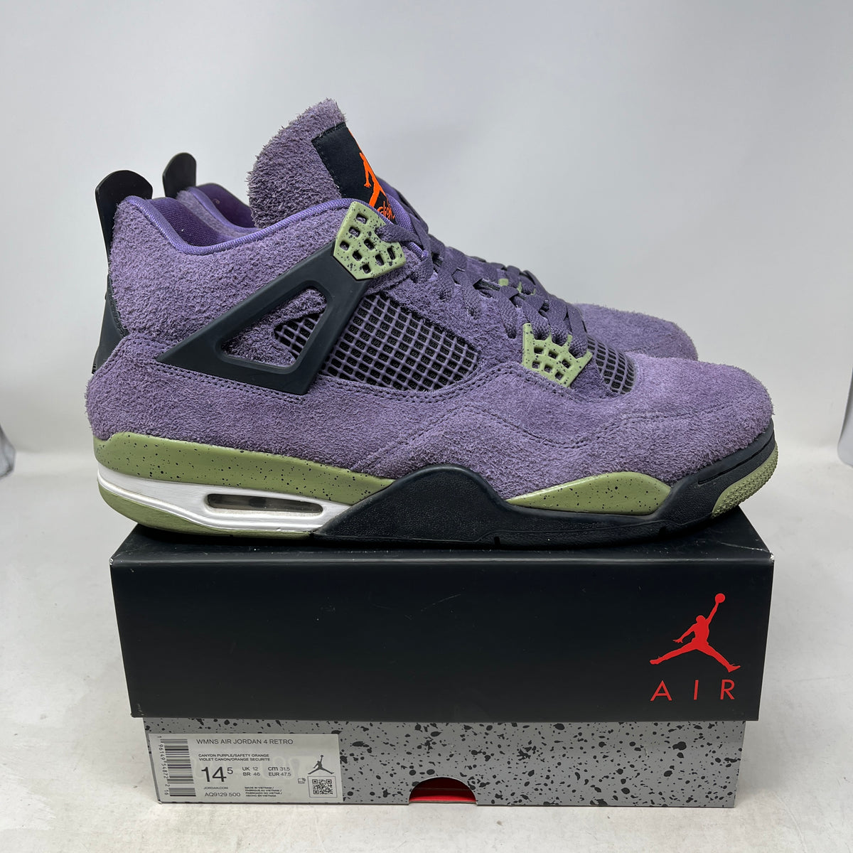Jordan 4 Retro Canyon Purple (Women's) Used