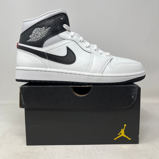 Jordan 1 Mid White Neutral Grey Infrared
