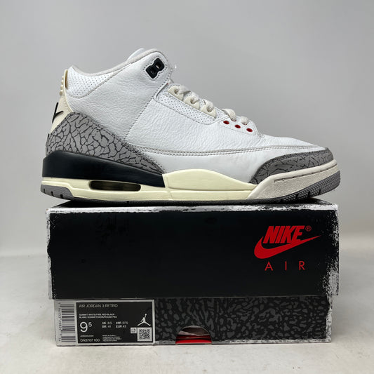 Jordan 3 Retro White Cement Reimagined Used