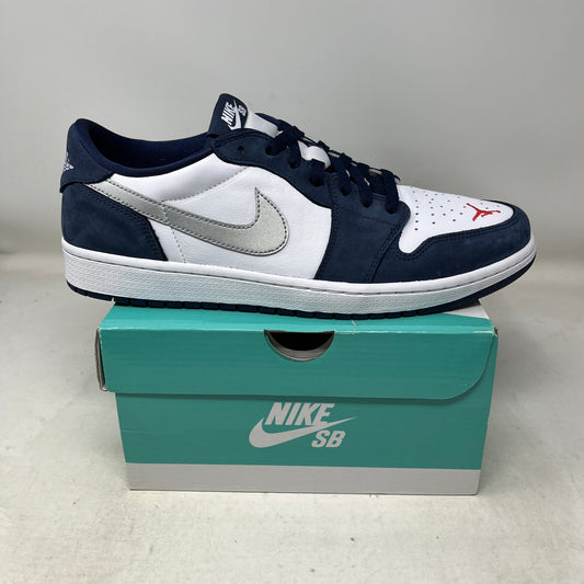 Jordan 1 Low SB Midnight Navy