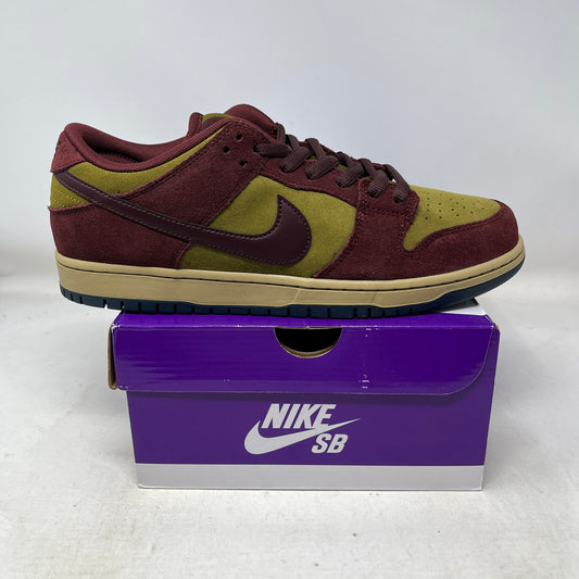 Nike SB Dunk Low Dark Team Red Olive Flak