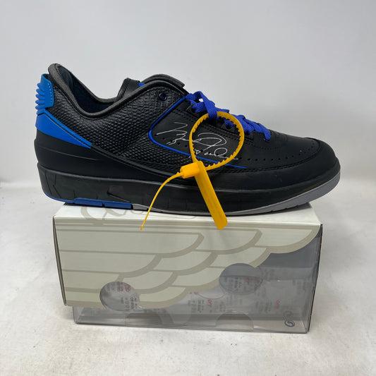 Jordan 2 Retro Low SP Off-White Black Blue