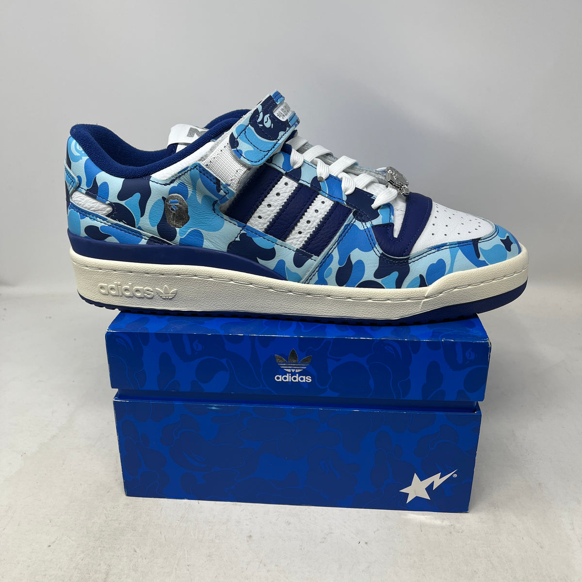 adidas Forum 84 Low Bape 30th Anniversary Blue Camo