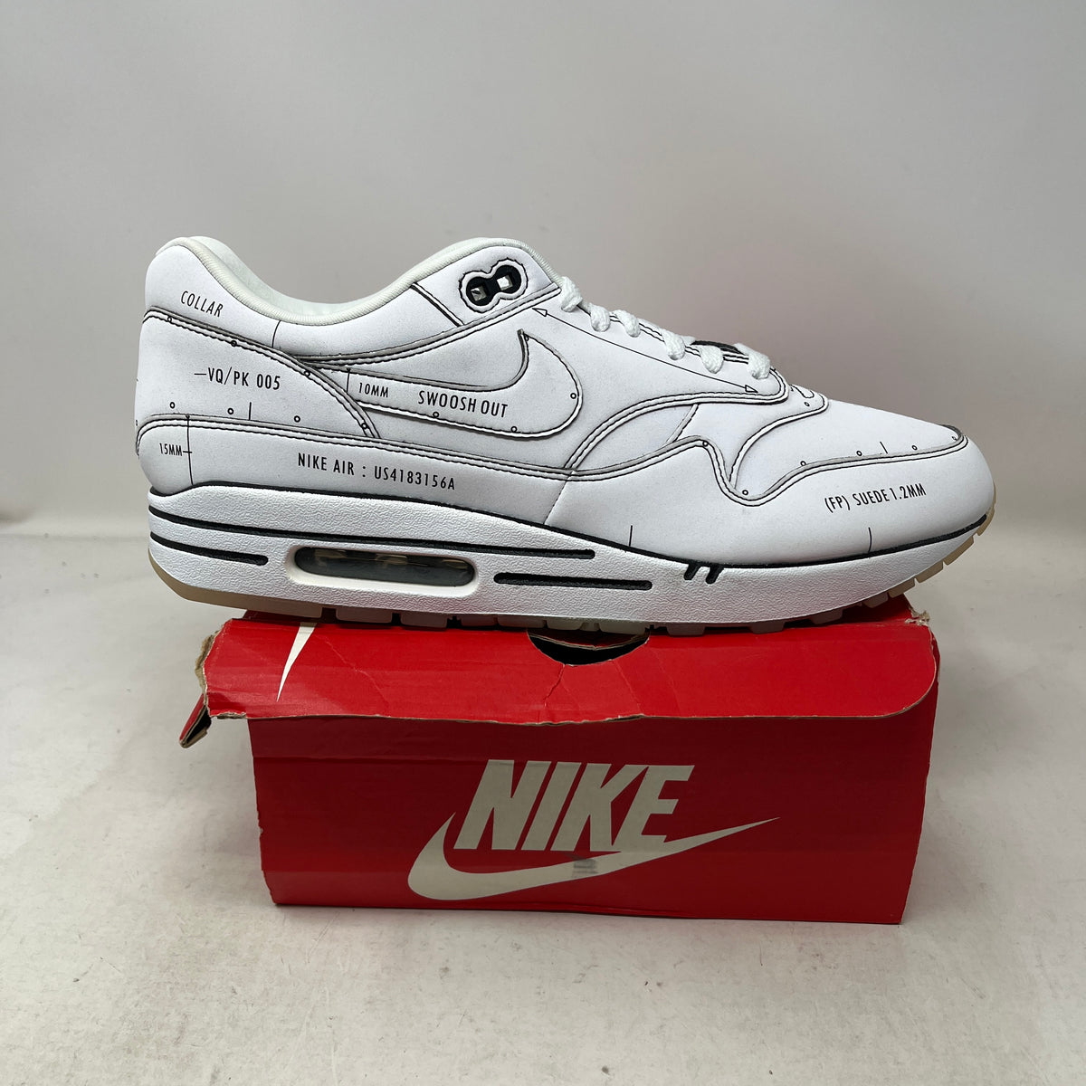 Nike Air Max 1 Tinker Schematic