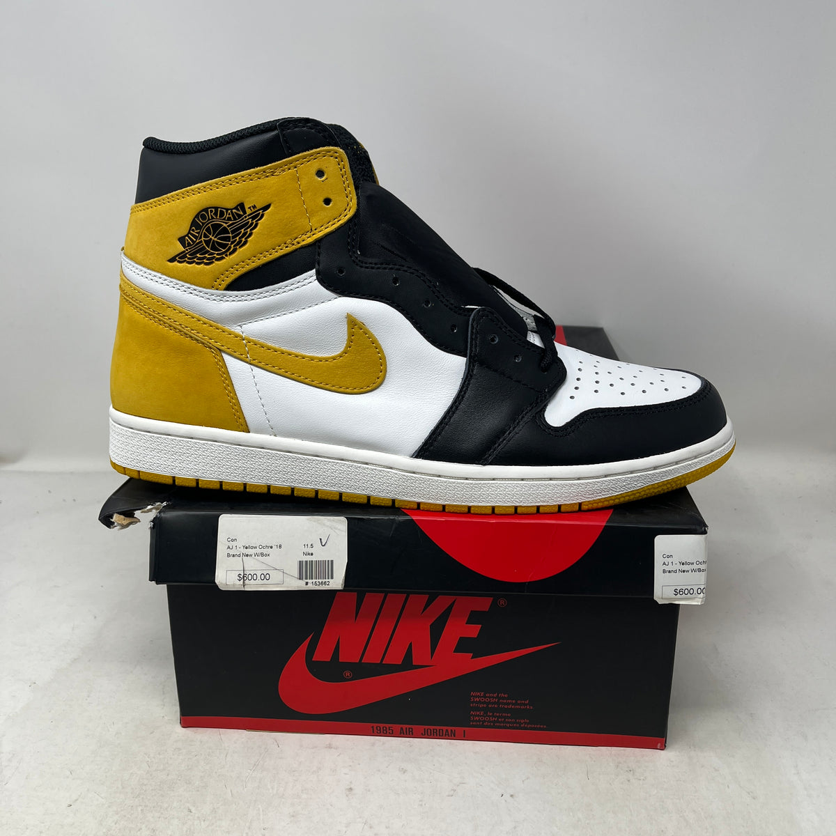 Jordan 1 Retro High Yellow Ochre