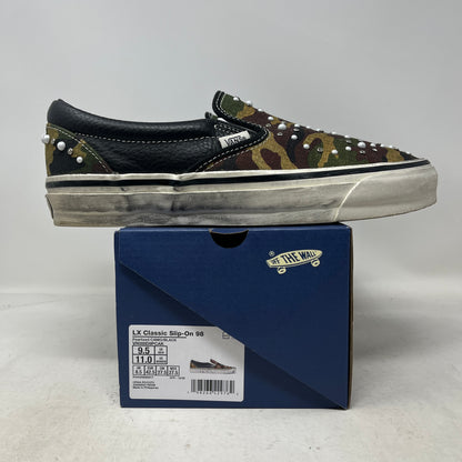 Vans LX Classic Slip-On 98 Pearlized Pack Camo Black Used