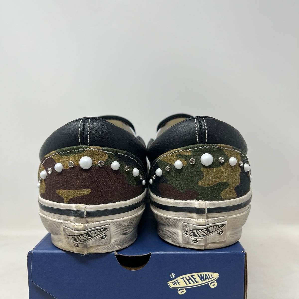 Vans LX Classic Slip-On 98 Pearlized Pack Camo Black Used