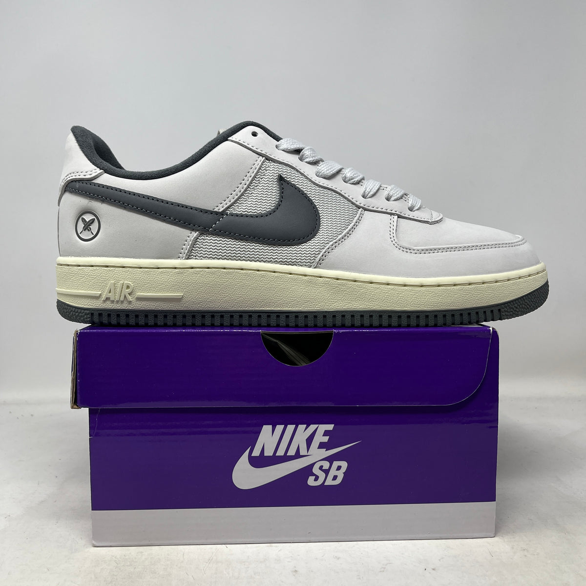 Nike SB Air Force 1 Low Yuto Horigome White Iron Grey
