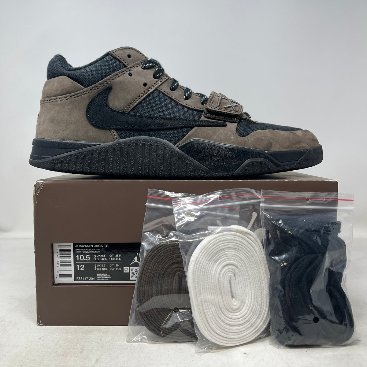 Jordan Jumpman Jack TR Travis Scott Dark Mocha Used